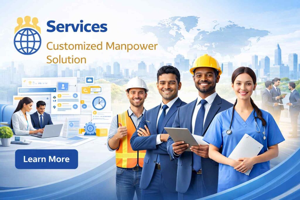 Customized manpower services